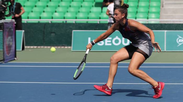 Sorribes tenis eliminada ronda budapest hungarian