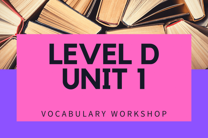 Sadlier vocabulary workshop level d answers