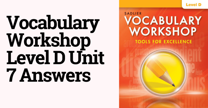 Sadlier vocabulary workshop level d answers