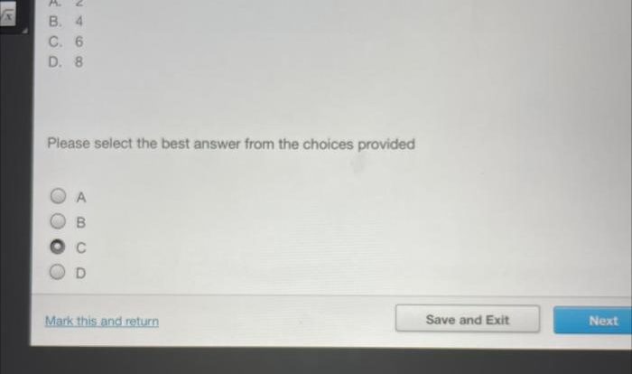 Please select the best answer from the choices providedabcd