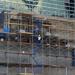 Scaffold accidents are usually attributed to